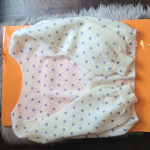 Nwt! Sezane Alban jumper polka dot - Picture 5 of 10